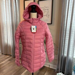 Spyder Women's Rose Puffer Coat - Retail $169 - Cool feature - Packable Jacket!